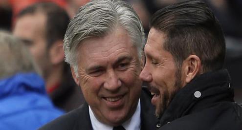 أنشيلوتي يبحث عن الخماسية امام سيميوني رجل النهائيات